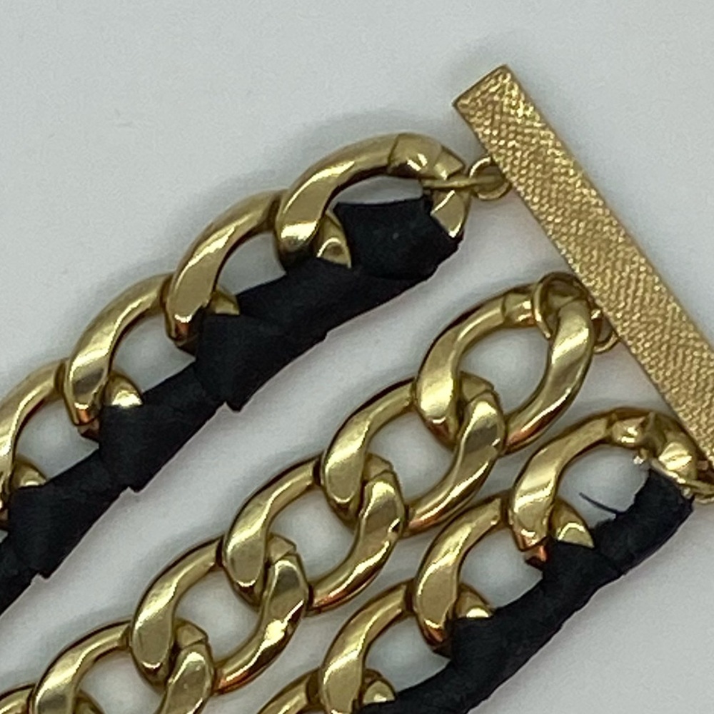 Gold and black bracelet - Picture 8 of 8